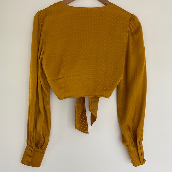 Wilfred Vivi Blouse long sleeve tie cropped - Picture 5 of 10